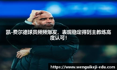 凯-费尔德球员频频爆发，表现稳定得到主教练高度认可！